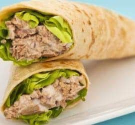 Thunfisch Wrap