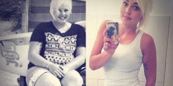 Das neue Vorher Nachher Bild von GYMONDO Mitglied Vanessa