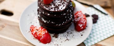 Vegane Schoko Pancakes