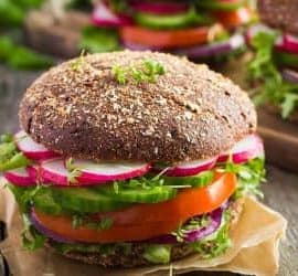Vollkorn Burger