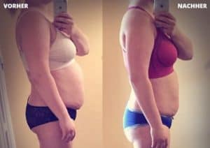Vorher Nachher Fotos von GYMONDO Mitglied Dijana