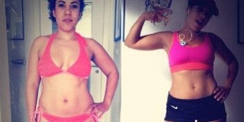 Vorher Nachher Eglis Vorher Nachher Bild von GYMONDO Mitglied Eglis