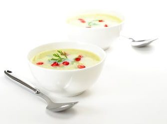 ayurvedische kueche mandel suppe
