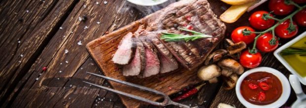 fleisch gegrillt