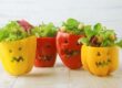 gruselige paprikas mit salatfüllung