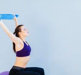 handtuch als fitnessband