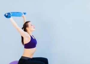 handtuch als fitnessband