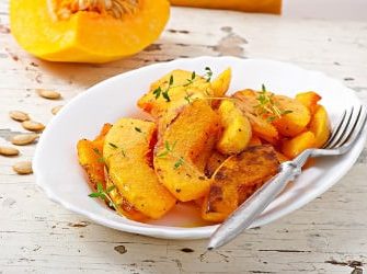 Pommes Frittes aus Kürbis