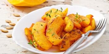 kuerbis pommes Pommes Frittes aus Kürbis