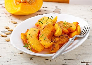 Pommes Frittes aus Kürbis