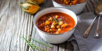 Eintopf Rezept Tomate Kürbis