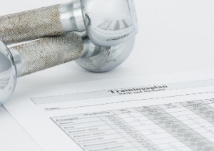 Trainingsplan für Muskelaufbau mit Kurzhanteln