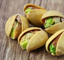 gesunder Snack Pistazien