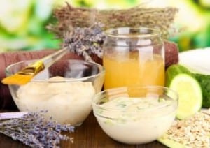 Selbstgemachte Peelings