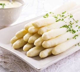 weißer Spargel