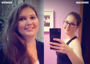 Vorher Nachhher Fotos von GYMONDO Mitglied Stephanie