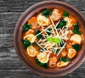 tortellini-suppe