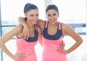 Training mit der besten Freundin