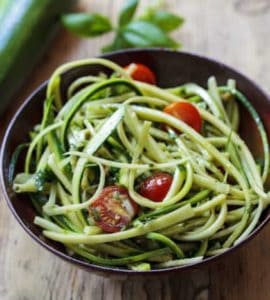 zucchini spaghetti
