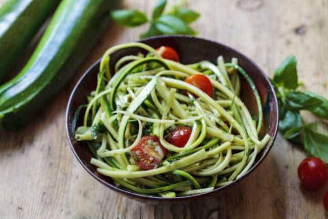 zucchini spaghetti zucchini spaghetti